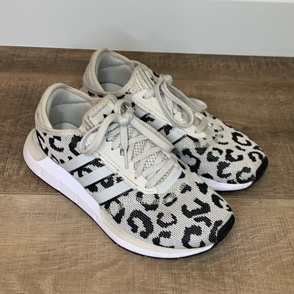 Adidas Swift Run X Leopard Sneakers - Picture 2 of 15